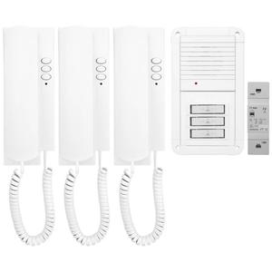 Sistema de intercomunicación de puerta para casa de 3 familias, SET 503, tecnología 1 + N