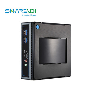 Embedded small Computer Core i3 i5 i7 Desktop PC 12V 8G RAM 256G SSD WiFi BT Indsutrial Fanless Mini PC - Product Image 3