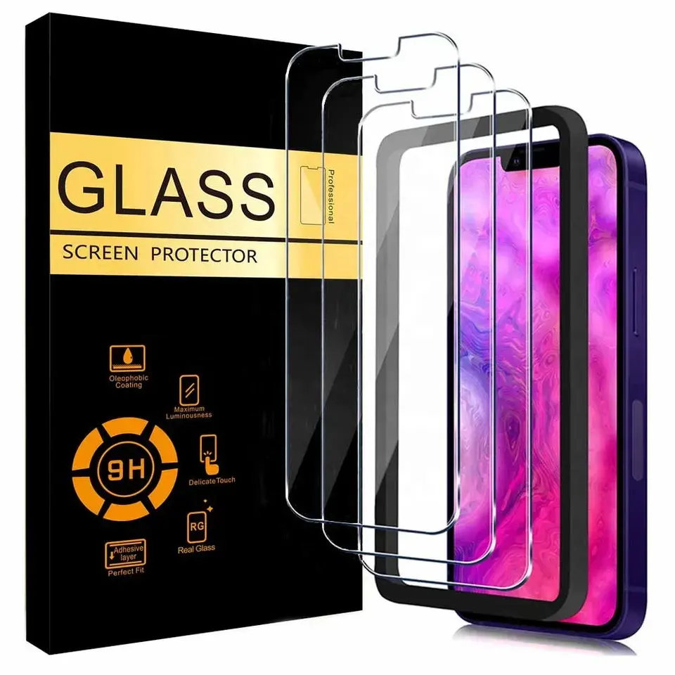 Voor Iphone X 11 12 13 14 15 Screenprotector Film Privacy Clear 2.5d 9H 3 Pack 2 Pack Voor Iphone Gehard Glas Screen Protector