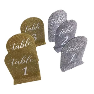 Ychon Custom Gold Acrylic Table <strong>Place</strong> <strong>Cards</strong> Acrylic Signs for Wedding Blank Event Party Plate Seating Chart <strong>Card</strong> for Table - Product Image 5