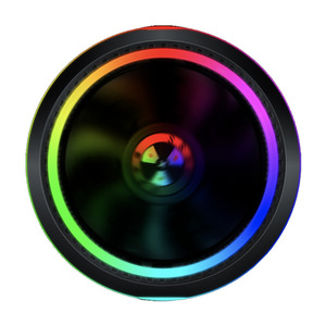 High Performance Colorful 3PIN CPU Cooling Silent Computer Air Cooler Fan RGB <strong>Heatsink</strong> for I3/<strong>i5</strong>/i7 3pin/4pin 1500RPM LGA - Product Image 2