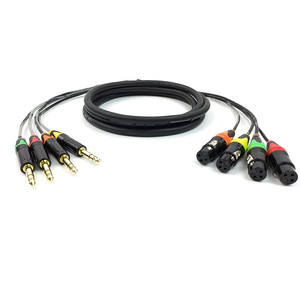 Cannon XLR Signal Line Cable multinúcleo de 4 vías con rendimiento de transmisión óptica Sintonización de caja de interfaz de audio profesional - Product Image 4