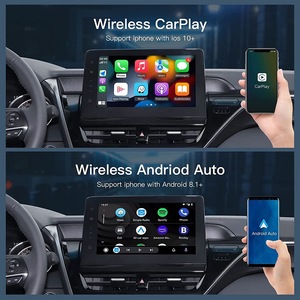 3 1 özel 2 + 8G Metal sınır tarzı Android 8 araba sihirli akışı AI kutusu bağlar kablosuz Apple Audi yeni oto elektroniği - Product Image 6