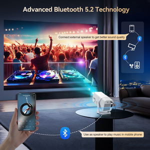 Mok PT300 Netflix Hệ Thống Thông Minh Chiếu 4K 200ANSI Wifi6 1080P HD Projecteur Rạp Hát Tại Nhà Chiếu - Product Image 3