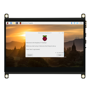 Anpassung PC IPS Capac itive Touch 1024x600 Kleiner LCD-Bildschirm 7-Zoll-LCD-Modul für Raspberry Pi Computer PC