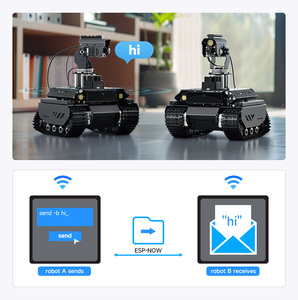UGV Beast PT PI4B ROS2 Kit Open-source Off-Road Tracked AI Robot Dual <strong>controllers</strong> Suitable for <strong>Raspberry</strong> <strong>Pi</strong> 4B <strong>Raspberry</strong> <strong>Pi</strong> 5