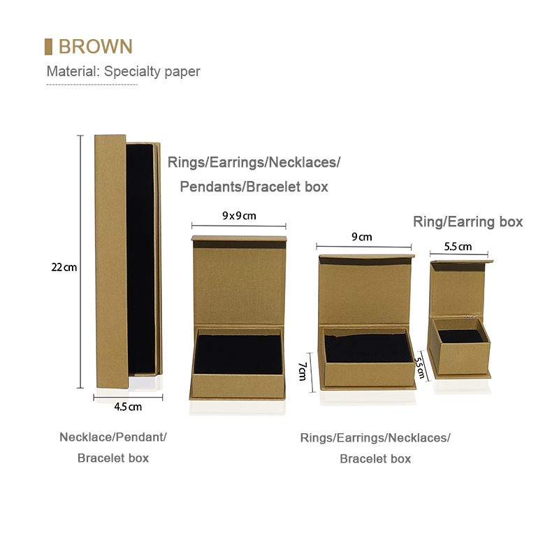 Size1:5.5*5.5*4 Brown
