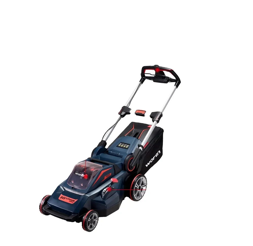 84V bateria elétrica auto propelido vendas sem fio elétrico Lawn Mower