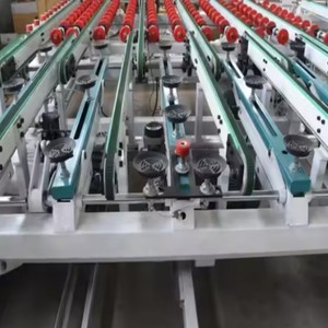 Buona qualità completamente automatico di carico e scarico del vetro macchina con bracci robotici
