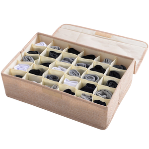 Ev için Modern dikdörtgen saklama kutusu çok fonksiyonlu katlanabilir Organ dolapları dolap kumaş çekmece organizatör için - Product Image 2
