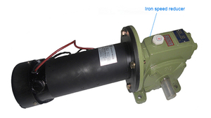 กระปุกเกียร์เล็ก300W มอเตอร์ไฟฟ้ากระแสตรง24V โครงสร้างแม่เหล็กถาวรและเปลี่ยนแปรง - Product Image 4