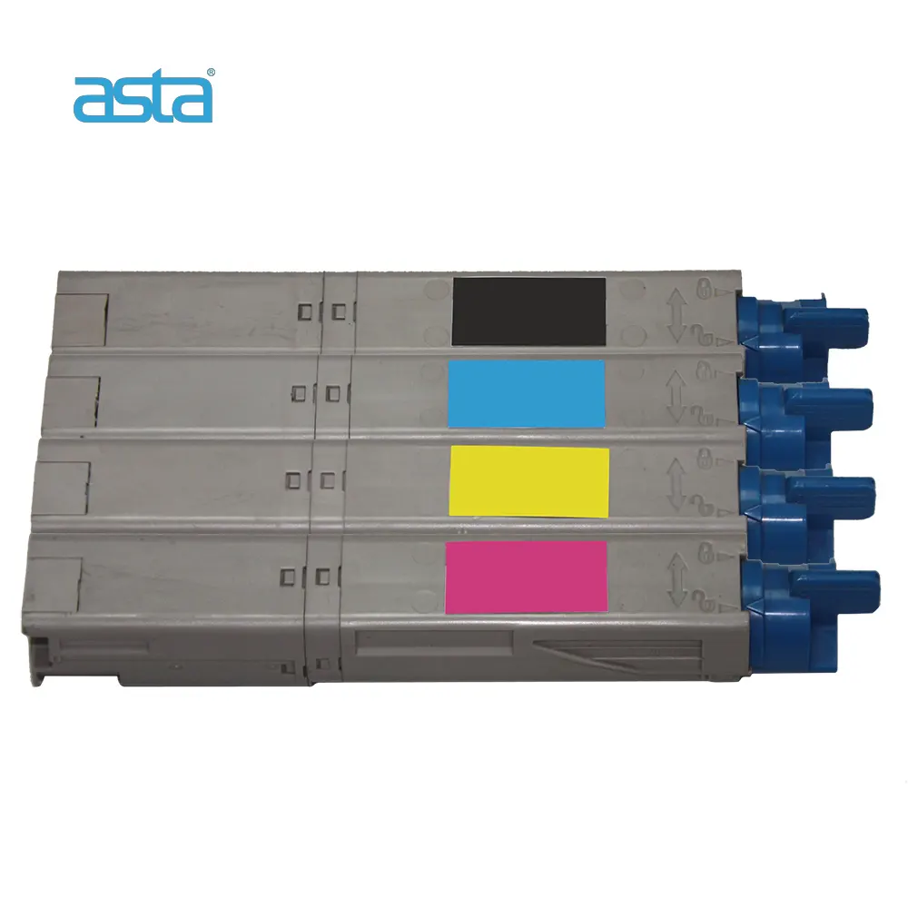 Cartuccia toner a colori ASTA compatibile per OKI C3520 C3530 MC350 MC360 C3300 C3400 C3450 C3600 All'ingrosso della fabbrica