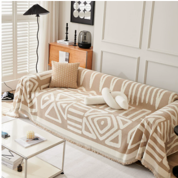 Sofá Bohemian Throw - Milk Tea Color