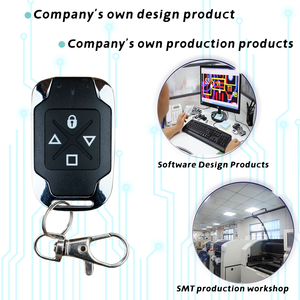 कॉम्पैक्ट 433.92mhz धातु बेज़ेल v1527 प्रकार वायरलेस रिमोट अलार्म मोटर रिमोट कंट्रोल - Product Image 3