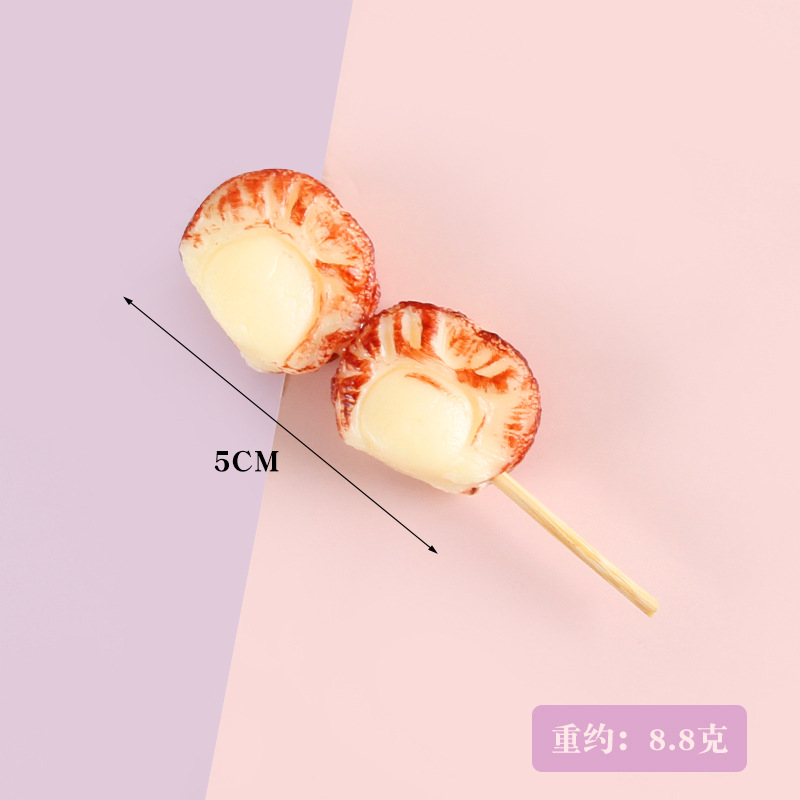 Brochettes de coquilles Saint-Jacques pour barbecue - Sans boucle