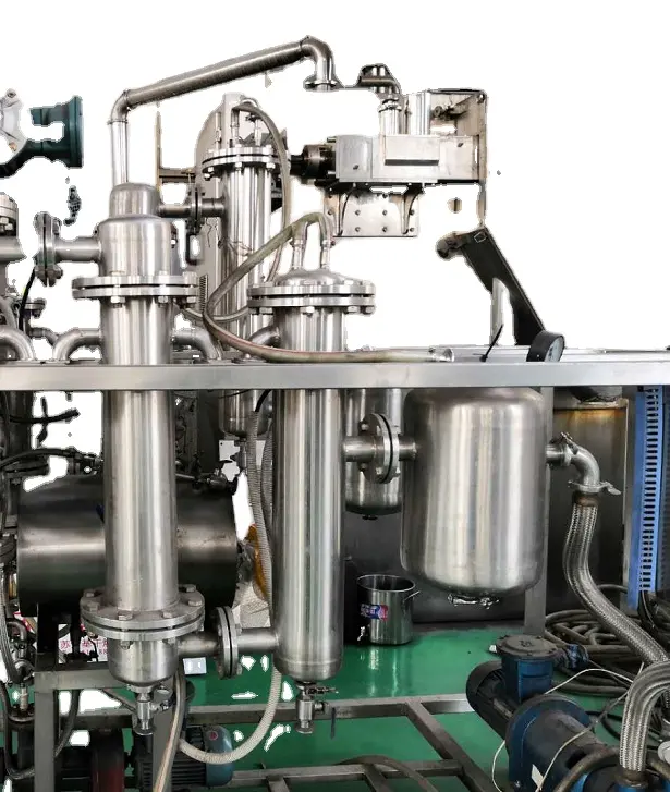 Evaporatore a film sottile pulito molecolare a percorso breve dell'attrezzatura di distillazione dell'olio dell'acciaio inossidabile