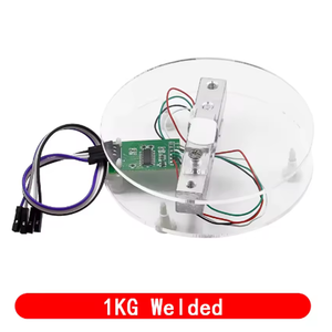 HX711モジュール + 圧力センサーセット計量センサー電子スケールモジュール1/5/10/20KG - Product Image 4