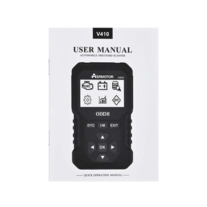 AERMOTOR V410 OBD2スーパーオートスキャナー車のトラブルコードルックアップエンジンアナライザー車と車の診断 - Product Image 4