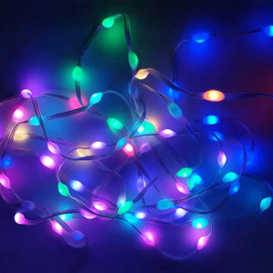 屋外屋内スマートクリスマス装飾ストリングライトDIY効果DMX512デジタルLEDクリスマスライトプログラム用 - Product Image 1