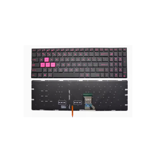 华硕FX60VM GL502 GL702 FX502 S5VS GL502VS ZX60V笔记本电脑键盘FX60VM GL502 GL702 FX502美国笔记本电脑键盘 - Product Image 1