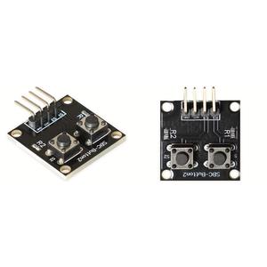 Joy-IT, Platinenmodul für ahududu Pi/Arduino mit 2 Druckknöpfen , SBC-Button2 (9859811272)