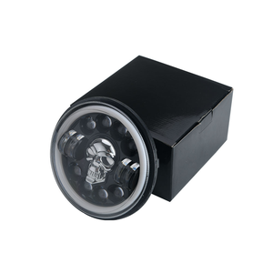 Çin'de yapılan arabalar ve motosikletler için araç aydınlatma sistemi, RGB yuvarlak 7 inç LED far - Product Image 3