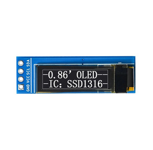Integrierte Schaltung 0,86 Zoll OLED-Display 9632 LCD-Bildschirm serielle Schnitts telle IIC-Schnitts telle bildschirm i2C SSD1316 Treiber modul - Product Image 1