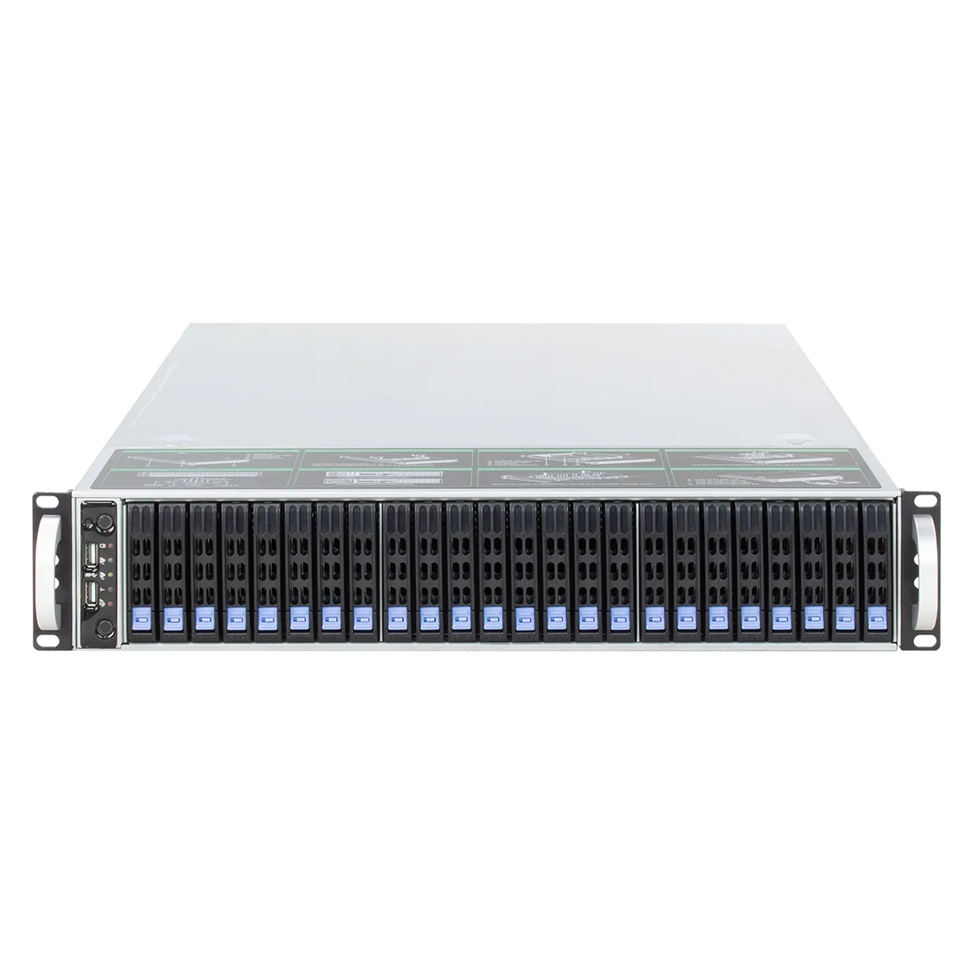 Metalfish — châssis de serveur, couche de base avec 24 bits, extenseur, 12 Gb/s