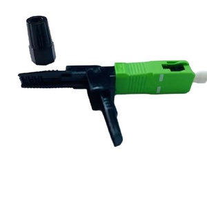Wholesale Fast SC APC Fiber Optic Adaptor Connector Quick SC/UPC Single/Multi Mode Fast Connector FTTH 5db Tx Power GPRS <strong>Network</strong>