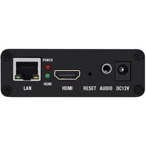 H.265 H.264 USB IP到HDMI视频流解码器高清IP摄像机解码器，用于解码HTTP RTSP RTMP UDP HLS