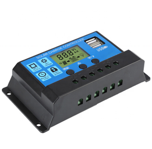 ミニPWM自動ソーラーブーストパネルバッテリー充電充電器コントローラー10A20A30AデュアルUSB12V 24V 30A - Product Image 2