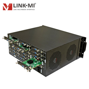 16 canales Multi-visor 16x1 HDMI VGA CVBS 1080p HD Video Synthesizer 16 en 1 Out Video Switch Multiplexor 16 Ch Multiviewer