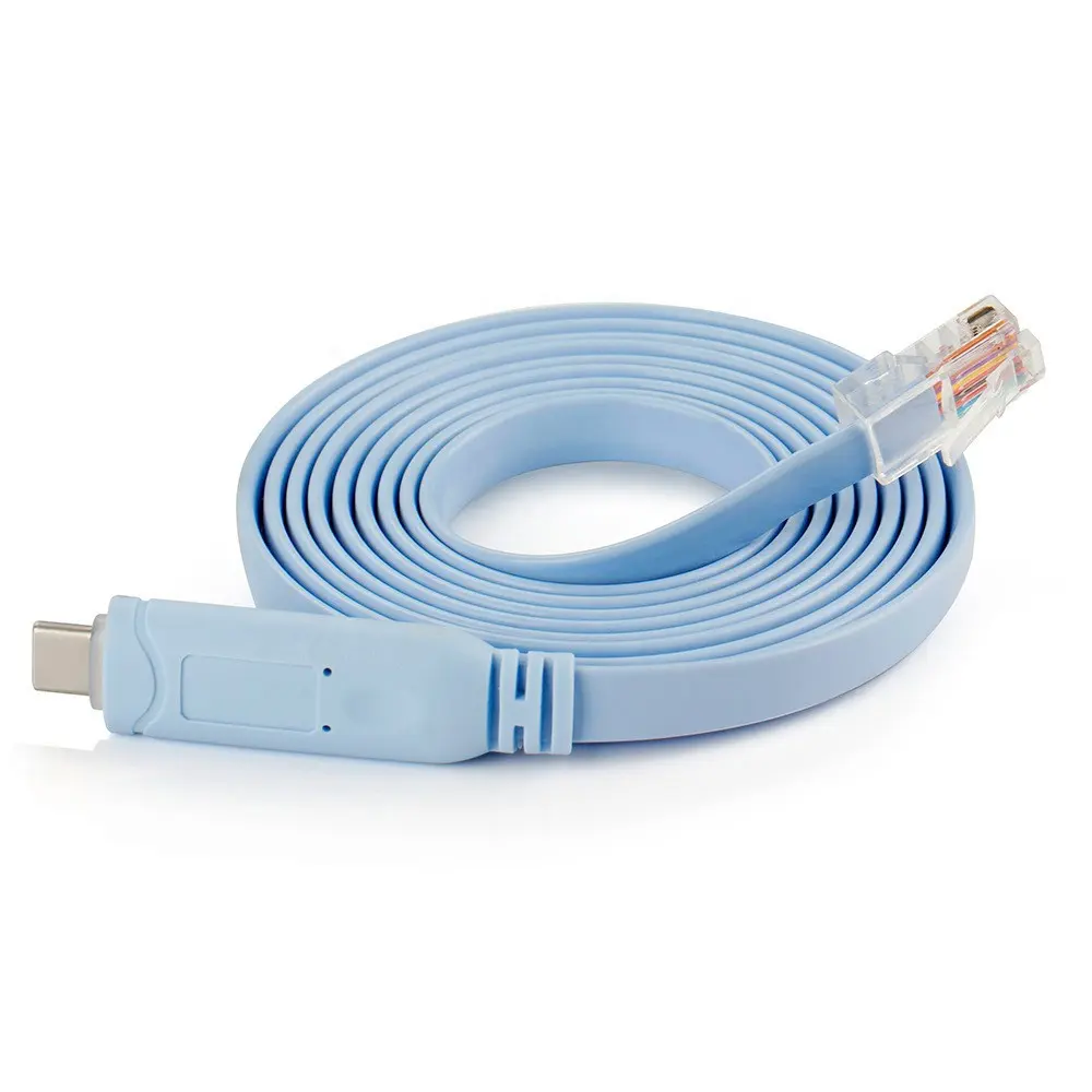 סוג שטוח-c usb ל rj45 סידורי USB כבל מסוף USB נתב 9306 arba