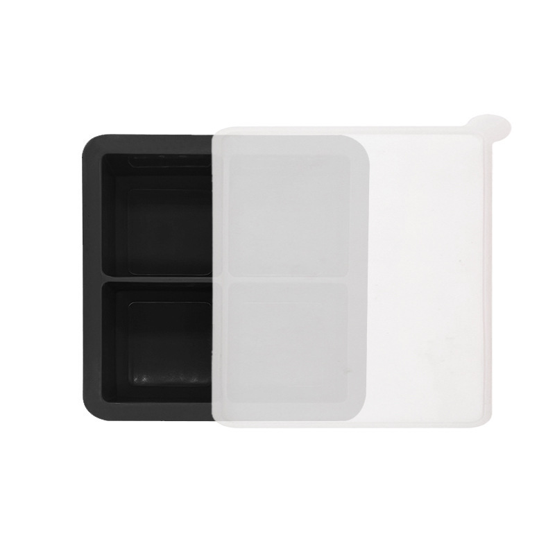 Black with lid