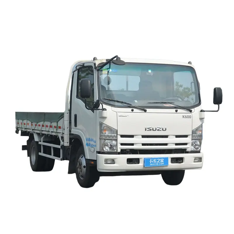 Hot selling low price used Isuzu K600 120hp 4X2 4.205m, Light Truck light small cargo truck 5ton made in china