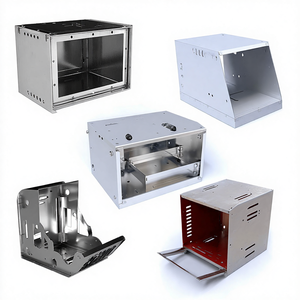 กล่องควบคุมอุตสาหกรรมแบบกำหนดเอง ตัวเครื่องคอมพิวเตอร์ทำจากอลูมิเนียมอัลลอยด์ กล่องหุ้มอุปกรณ์อิเล็กทรอนิกส์พร้อมฮีทซิงค์ - Product Image 2