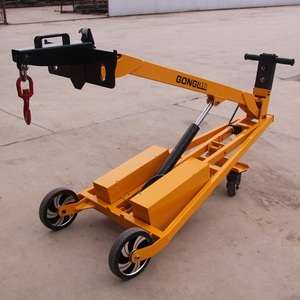 Semi Electric Mobile Small Cargo Handing <strong>Pallet</strong> Fork <strong>Loading</strong> and <strong>Unloading</strong> Truck - Product Image 6