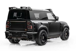 FORLand Rover Defender Body Kit Defender MSYStyleCarbon Fiber ön dudak difüzör, Spoiler, tekerlek Archhood yükseltme - Product Image 2