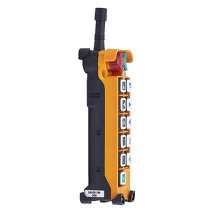 F24-10D Controller 10 ปุ่มรีโมทคอนโทรลเครนความเร็วสองเท่า (1 เครื่องส่งสัญญาณและ 2 ตัวรับสัญญาณ) รีโมทคอนโทรลไร้สายสําหรับการประชุมเชิงปฏิบัติการ - Product Image 5