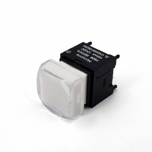 PB06-B Serie Quadrato 15*15mm di Colore Singal LED 4Pin SPST Momentaneo Auto-Ritorno di PCB Push Button Switch per il Video Processore - Product Image 3