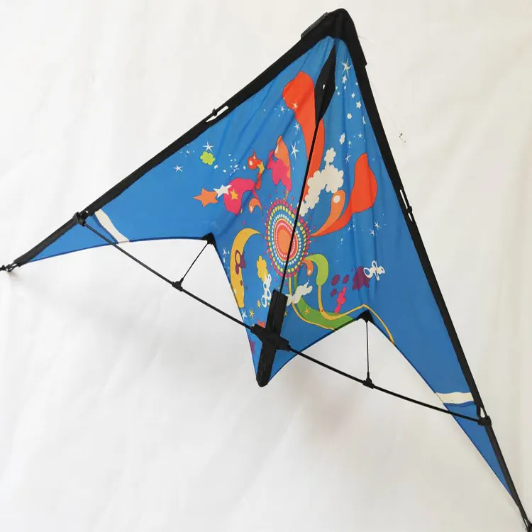 2020 High Quality Stunt Kite Toys For Kids Yellow Flying Kites ST008
