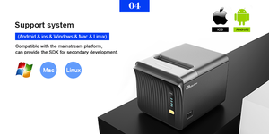 MHT-P80A 80毫米台式USB Wifi热敏打印机，用于零售和餐饮环境中的快速收据和发票打印 - Product Image 2