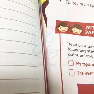 Students Kids Learning <strong>Writing</strong> Exercise Book Perfect Binding Book Printing - Product Image 3