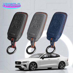 ボルボ車のキーカバー複数色キーケースバッグ革キースリーブカーアクセサリーボルボ用 - Product Image 2