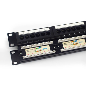 Cat6 <strong>Patch</strong> <strong>Panel</strong> 24 <strong>Port</strong> <strong>Patch</strong> <strong>Panel</strong> Cat6 RJ45 Ethernet <strong>Patch</strong> <strong>Panel</strong> Network Rackmount