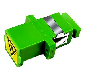 Adattatore per fibra ottica con otturatore automatico in plastica SC UPC/APC - Product Image 3