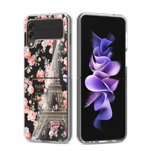 مخصص غالاكسي Z فليب 3 الهاتف الاكسسوارات الفاخرة الذكية الغطاء الخلفي للهاتف الخلوي قذيفة لسامسونج غالاكسي Z Flip3 حالات - Product Image 2