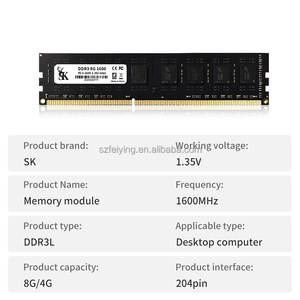 Venta directa de fábrica 8GB DDR3 PC Desktop RAM 1600MHz y 1333MHz Opciones de velocidad Memoria de 1,5 V - Product Image 2