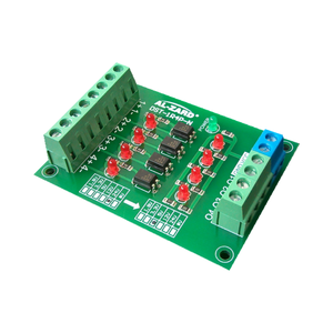 4 Channel Optocoupler Isolation Board Voltage Converter Isolated <strong>Module</strong> PLC Signal Level Board NPN <strong>Output</strong> 1.8V 3.3V 5V 12V 24V - Product Image 1