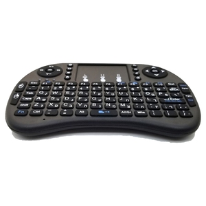 Precio al por mayor hebreo i8 Air Mouse teclado inalámbrico con panel táctil para Android TV Box HTPC/IPTV Mini teclado - Product Image 4